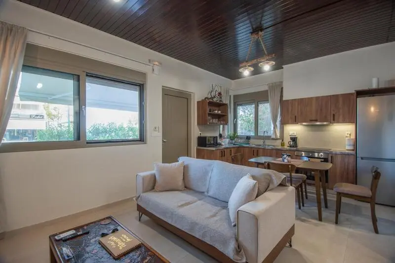 Living room at Theofani's Apartment